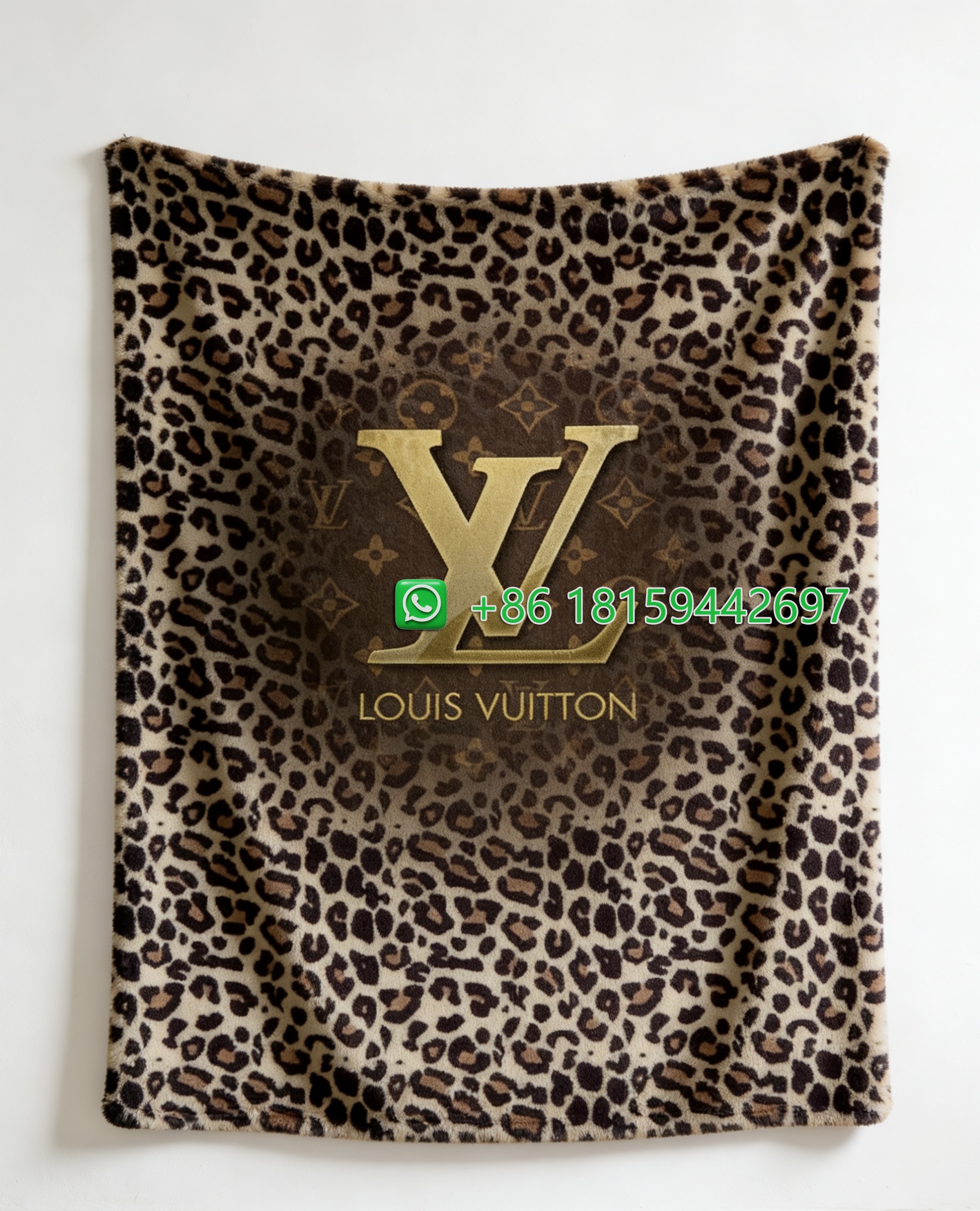 Louis Vuitton Throw Blankets
